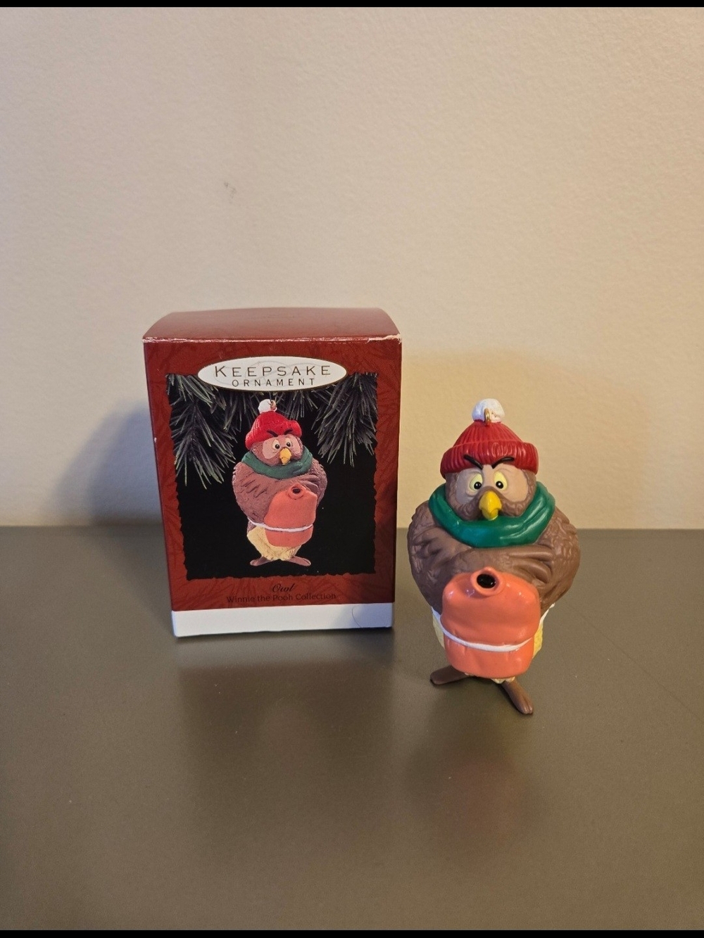 Hallmark Disney Winnie The Pooh Owl Collectible Christmas Ornament